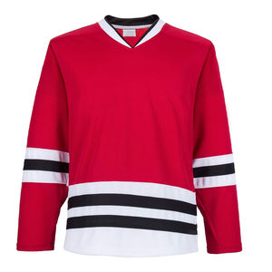 Maillot de hockey personnalisé Sublimation Design Noir Maillot de hockey pas cher de l'équipe unisexe - Product Image 1