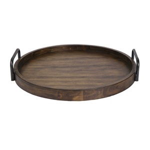 Bandeja de madera de estilo único para servir comida, café, té, bandeja para servir excelente calidad, forma personalizada, bandeja decorativa, proveedor de la India - Product Image 3