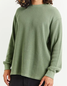 Service OEM Prix de gros Hommes Sweat-shirt Fabriqué En Coton Polyester Tissu pour tenue décontractée et gym - Product Image 1