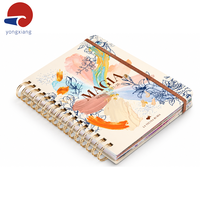 Carnet de notes de luxe à couverture rigide, impression personnalisée avec bords dorés, estampage à chaud et reliure spirale dorée