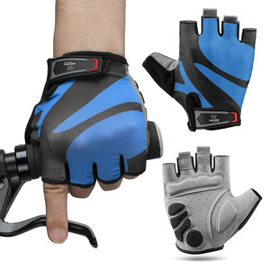 Gants de gymnastique demi-doigts en silicone personnalisés, respirants, légers et confortables, unisexe pour le cyclisme d'haltérophilie - Product Image 6