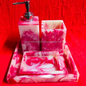 Conjunto de accesorios de Baño de hotel de resina de diseño clásico de alta calidad de Falak World Export - Product Image 4