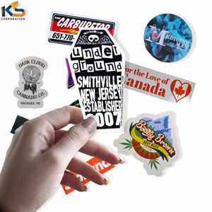 Autocollants en vinyle personnalisés respectueux de l'environnement et résistants aux UV Matériaux durables Conceptions imprimées uniques pour promotion décorative décorative - Product Image 3