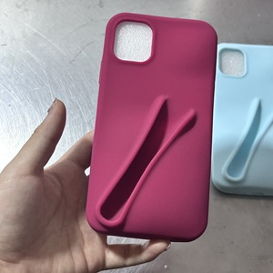 เคสโทรศัพท์ป้องกันการกระแทกทำจากซิลิโคน3D ที่จับลิปกลอสลิปกลอสแฟชั่นสำหรับ iPhone 16 15 14 13 PRO MAX - Product Image 1