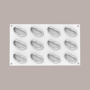Molde de Silicona Realista de Pistacho 62x35x25 mm Herramienta para Postres - Product Image 3