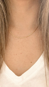 Joyería de cadena de eslabones cubanos de Miami sólida chapada en oro de 18 quilates de estilo Vintage para mujer, Joyería de diamantes de 2,2mm para regalo de boda certificado IGI - Product Image 5