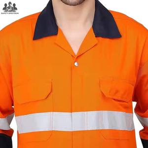 Overoles de Trabajo de Seguridad de Poliéster Transpirable Personalizados al por Mayor, Reflectantes, Anti-Químicos, Impermeables, de Alta Calidad, Unisex - Product Image 4