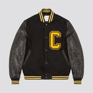 Vestes d'université abordables à vendre Vêtements d'extérieur classiques de style rétro avec doublure matelassée Veste parfaite pour les étudiants Veste - Product Image 4