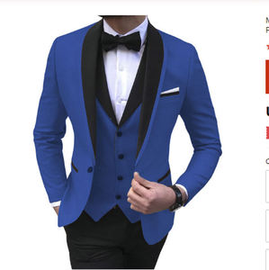 Conjunto de chaqueta y pantalones de tres piezas para fiesta de boda de otoño para hombre, trajes ajustados, traje de boda turco de alta calidad para hombre oficial - Product Image 3