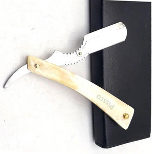 Proveedor Mayorista Pissco de Navajas de Afeitar Rectas para Hombre, Navaja de Afeitar Plegable de Acero Inoxidable, Herramientas de Belleza - Product Image 1