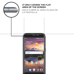 ANTISHOCK สำหรับฟิล์มกันรอยหน้าจอ ZTE Prelude อุปกรณ์เสริมที่ทนทานและดูดซับแรงกระแทก - Product Image 4