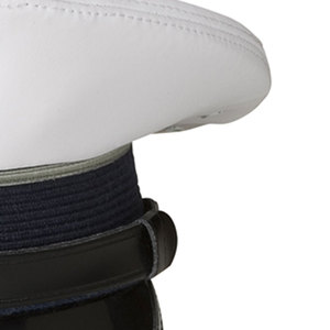 Custom Embroidered Logo Oficer Peaked Crown Cap Captain Oficer Cap <strong>Knight</strong> Templar <strong>Black</strong> Peaked Crown Hat top quality - Product Image 6