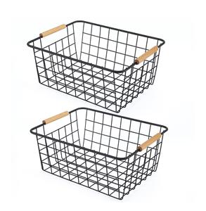 Panier de rangement en fil métallique multifonctionnel de qualité supérieure, fait à la main, très tendance, vente en gros à bas prix. - Product Image 3