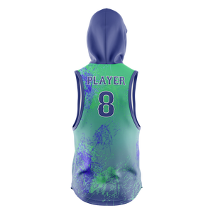 Offre Spéciale Sweat à capuche en polaire sans manches à sublimation pour homme, poids léger, sweat à capuche sans manches à imprimé par sublimation personnalisable, prix de gros - Product Image 4