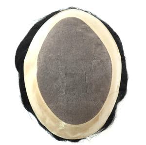 Pelucas de Cabello Natural Brasileño Remy con Base de Seda, Cortas, Lisas, Negras y Marrones, para Uso Diario o de Fiesta, al por Mayor - Product Image 6