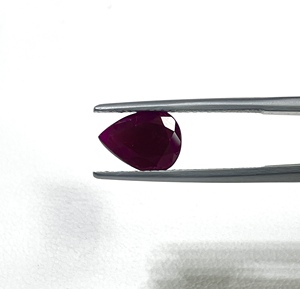 Finest Quality Natural African <b>Ruby</b> Heated Calibration Size 6x8-8x10mm Oval Pear Cut Blood Red Color Loose Gemstone for Jewelry - Product Image 4