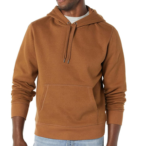 เสื้อมีฮู้ดผู้ชายผ้าฝ้ายปักโลโก้ลำลองแบบยูนิเซ็กซ์ - Product Image 1