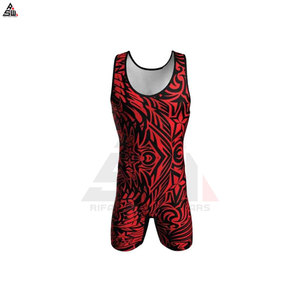 Breathable Custom Made Casual Knitted Wrestling <b>Singlets</b> 100% Cotton Durable Material Low Price <b>Men's</b> <b>Singlets</b> - Product Image 4