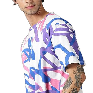 Camisetas Casuales de Punto de Algodón y Poliéster para Hombre, 180 Gramos, de Pakistán, a la Moda y Elegantes - Product Image 6