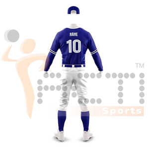 Uniforme de béisbol de tamaño adulto más vendido, gran oferta, nuevo diseño, uniforme de béisbol, uniformes por sublimación - Product Image 2