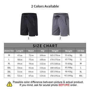 Usine de nouveaux shorts de sport en nylon pour hommes décontracté en gros de couleur unie avec logo personnalisé poche de grande qualité fabriquée au Pakistan - Product Image 5