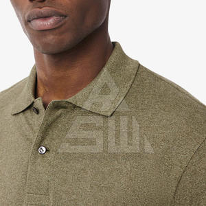 Chemises pour hommes en tricot sur mesure, respirantes, à séchage rapide, manches courtes, haute qualité, fabriquées au Pakistan - Product Image 2