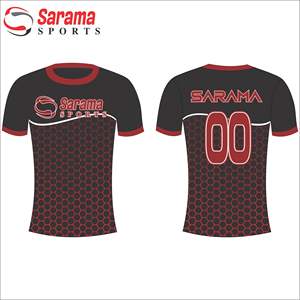 Uniforme de equipo de entrenamiento deportivo personalizado por sublimación, Jersey de manga larga de secado rápido - Product Image 1