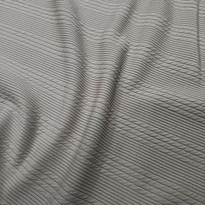 Ropa ligera de alta calidad para bebés y niños, tela de algodón Jacquard, tela lisa de algodón de Color oscuro para ropa - Product Image 2