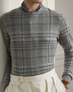 Pull-over tendance pour homme 100% coton, motif parfait pour les tenues de tous les jours, style streetwear moderne, mode décontractée, vente en gros - Product Image 4