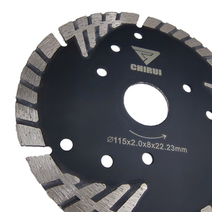 Vendita all'ingrosso durevole 9 pollici 230mm segmentato diamante lama disco da taglio per granito calcestruzzo - Product Image 4