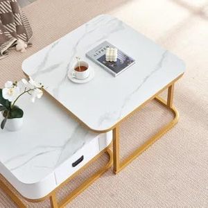 Mesa de centro de metal con tapa de cristal diseño artístico ideal para sala de estar cafés hoteles y salones configuración - Product Image 3