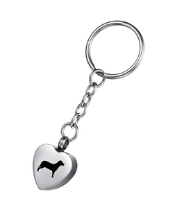 พวงกุญแจโกศรูปหัวใจที่ระลึกสำหรับใส่ขี้เถ้าเสมอสำหรับผู้ชายผู้หญิงเหมาะกับทุกเพศ - Product Image 6