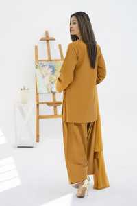 Camiseta de Lino para Mujer, Ropa de Manga Larga, Transpirable, Floral, Informal, Hasta La Rodilla, Estilo Indio, Paquistaní, de Talla Grande, Estilo Elegante, para Verano, de Estilo Informal, a la Altura DE LA Rodilla, a la Moda, a la Moda - Product Image 6