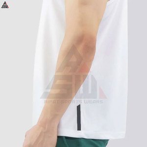 Hommes décontracté Fitness Logo personnalisé Respirant Séchage rapide Bambou Athlétique Musculation Vêtements de sport Sans couture Dos Gym Débardeurs - Product Image 6