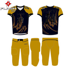 Jeunes Maillots Kits Costumes Pratique Et Pantalon Ensemble Meilleure Fabrication Concevez Votre Propre Vente Chaude Football Américain - Product Image 2
