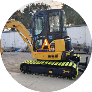 Mini pelle sur chenilles Komatsu Pc55 de 5.5 tonnes d'occasion à vendre Pc 55 Digger Pc55mr d'occasion - Product Image 2