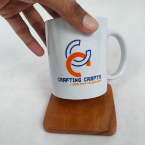 Posavasos de resina hechos a mano, decoración de mesa, alfombrillas y posavasos de la India para la venta al por mayor, posavasos de madera. - Product Image 1