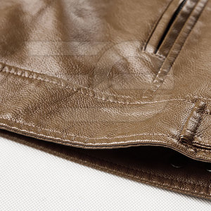 Chaqueta de Cuero para Hombre, Ropa Urbana de Moda, Prenda Exterior de Invierno, Ropa de Cuero Duradera, Diseño Moderno - Product Image 4