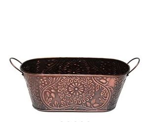 <b>Copper</b> Antique Finished Metal Planters Garden supplies Iron Flower buckets indoor outdoor decorative Flower baskets Tubs Planter - Product Image 5
