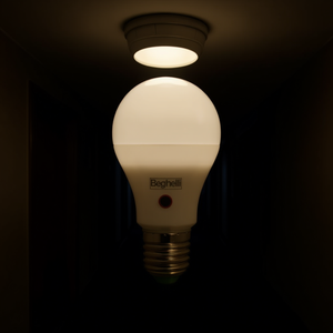 Bombilla LED con Sensor E27 de 2000 Lúmenes y 16W, Luz Blanca Cálida, con Sensor de Caída 56197, Luces LED con Sensor de Ahorro - Product Image 3