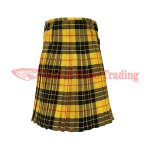 Highland Traditional Macleod of Lewis Tartan 8 Yard Kilt Tamaño personalizado Hecho a mano Fagot Tartan Kilts para hombres Estilo escocés - Product Image 5