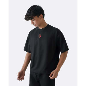 Camiseta de Mezclilla para Hombre con Estampado Puff y Transpirable - Fabricante Mayorista - Product Image 3