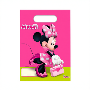 Bolsa de Fiesta de Minnie Mouse de Plástico, 23X16.5Cm, 6 Piezas, Embalaje de Regalo, Recuerdos de Fiesta, Celebraciones - Product Image 3