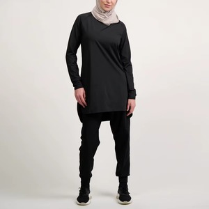 Vêtements de Jogging Islamiques Vierges Personnalisés Abaya Tenue Musulmane Hoodies Vêtements de Gym pour Femmes Musulmanes Vêtements de Sport Modeste - Product Image 4