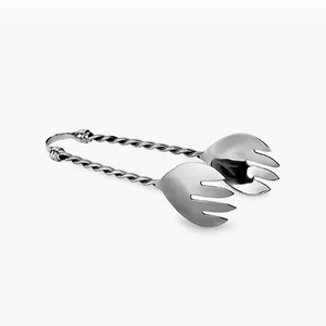Modern Look Design Gold Plated Serving Tong With <b>Scissor</b> Shaped Design Handmade Metal Serving Tongs <b>Kitchen</b> Utensils - Product Image 6