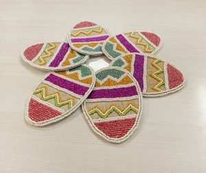 Ensembles de sous-verres en bois de noyer de haute qualité Sous-verres en noyer-Tapis et tampons de qualité supérieure - Product Image 1