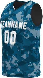 Personnalisé Nouvelle Arrivée Professionnel de Haute Qualité pour l'Entraînement Polyester Basket Ball Jersey Custom Design Basketball Uniformes - Product Image 3