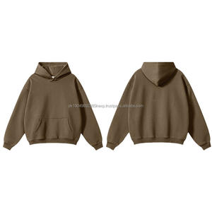 Sudadera con Capucha Gruesa de 450 g/m² para Hombre, Fabricantes de Ropa, Logotipo Personalizado, Unisex, Algodón, Felpa, Lisa, Talla Grande - Product Image 3