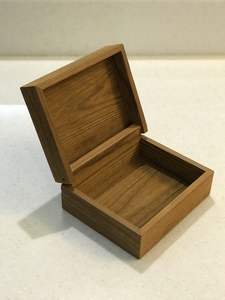 Bonito Paquete de regalo con logotipo personalizado de fábrica más vendido, cajas de almacenamiento de madera profesionales al por mayor para joyería, varios estilos - Product Image 6