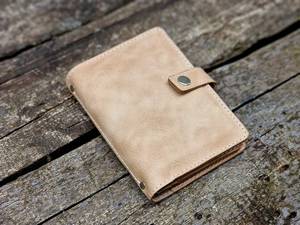 ฝาครอบหนังสือเดินทางหนังแท้พร้อมที่ใส่บัตรฝาปิดเปิดยาวมีคุณสมบัติกันขโมยสำหรับการเดินทางใน PTH-0060ที่ดีที่สุด - Product Image 6